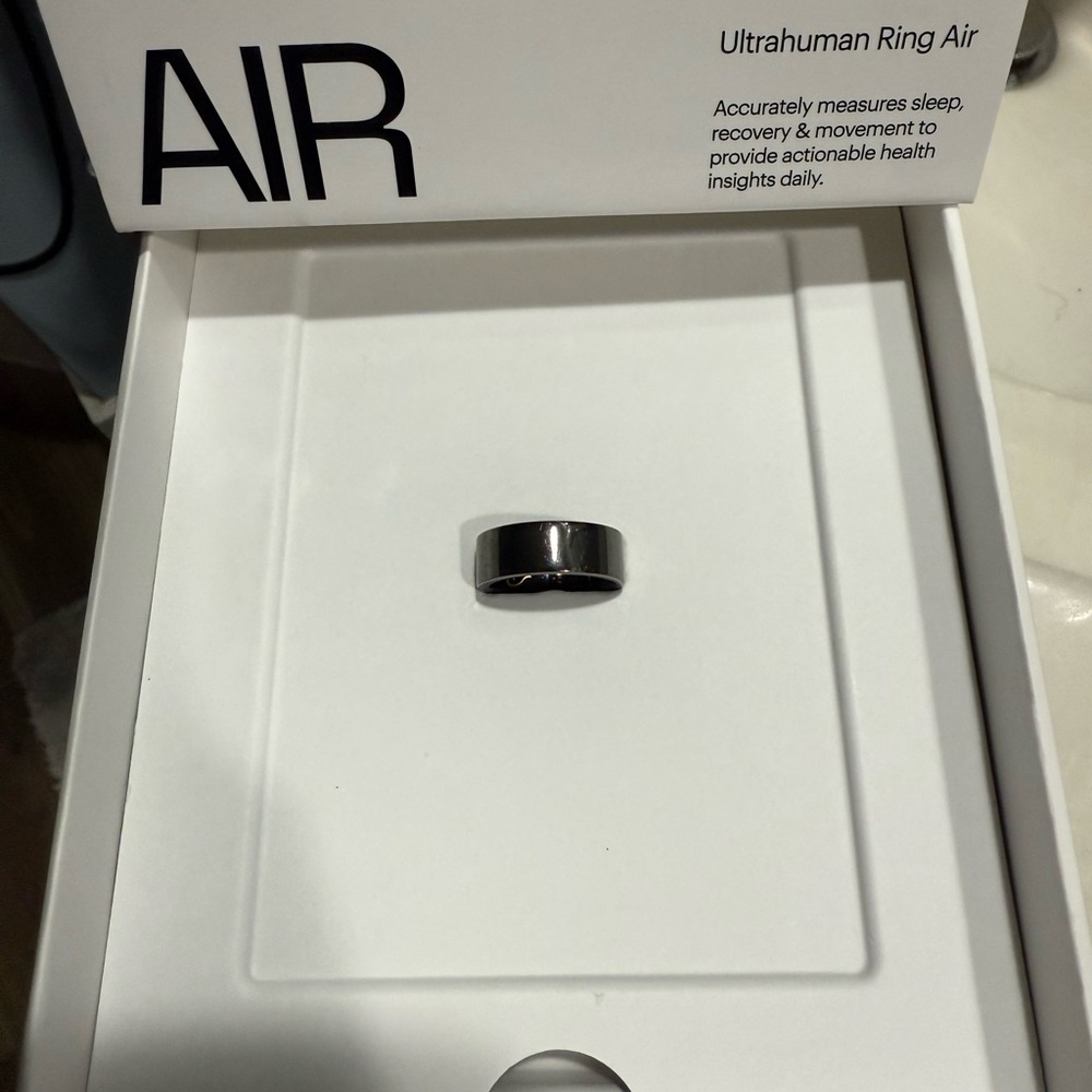 Ultrahuman Ring in Aster Black